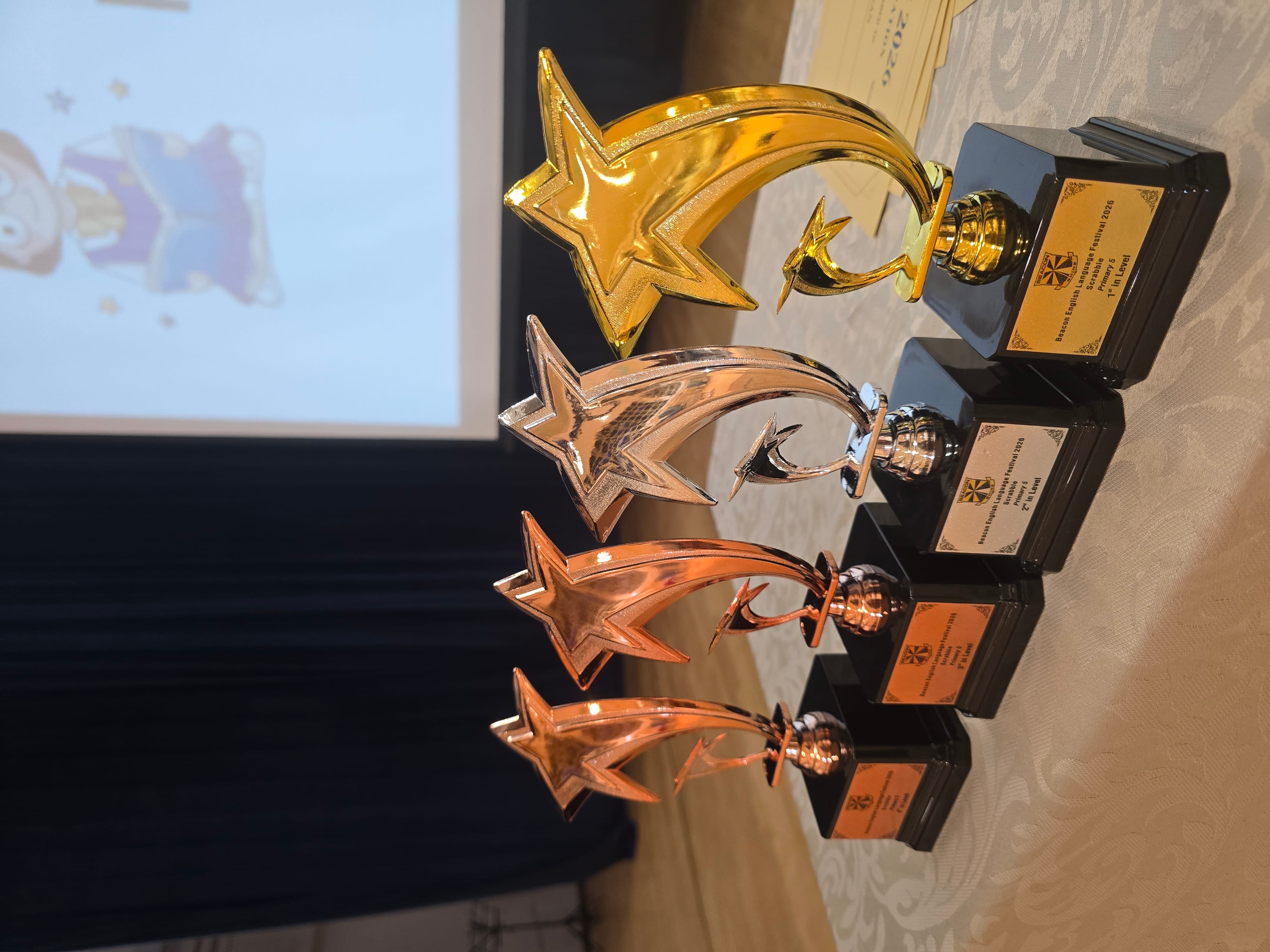 Trophies for our winners!